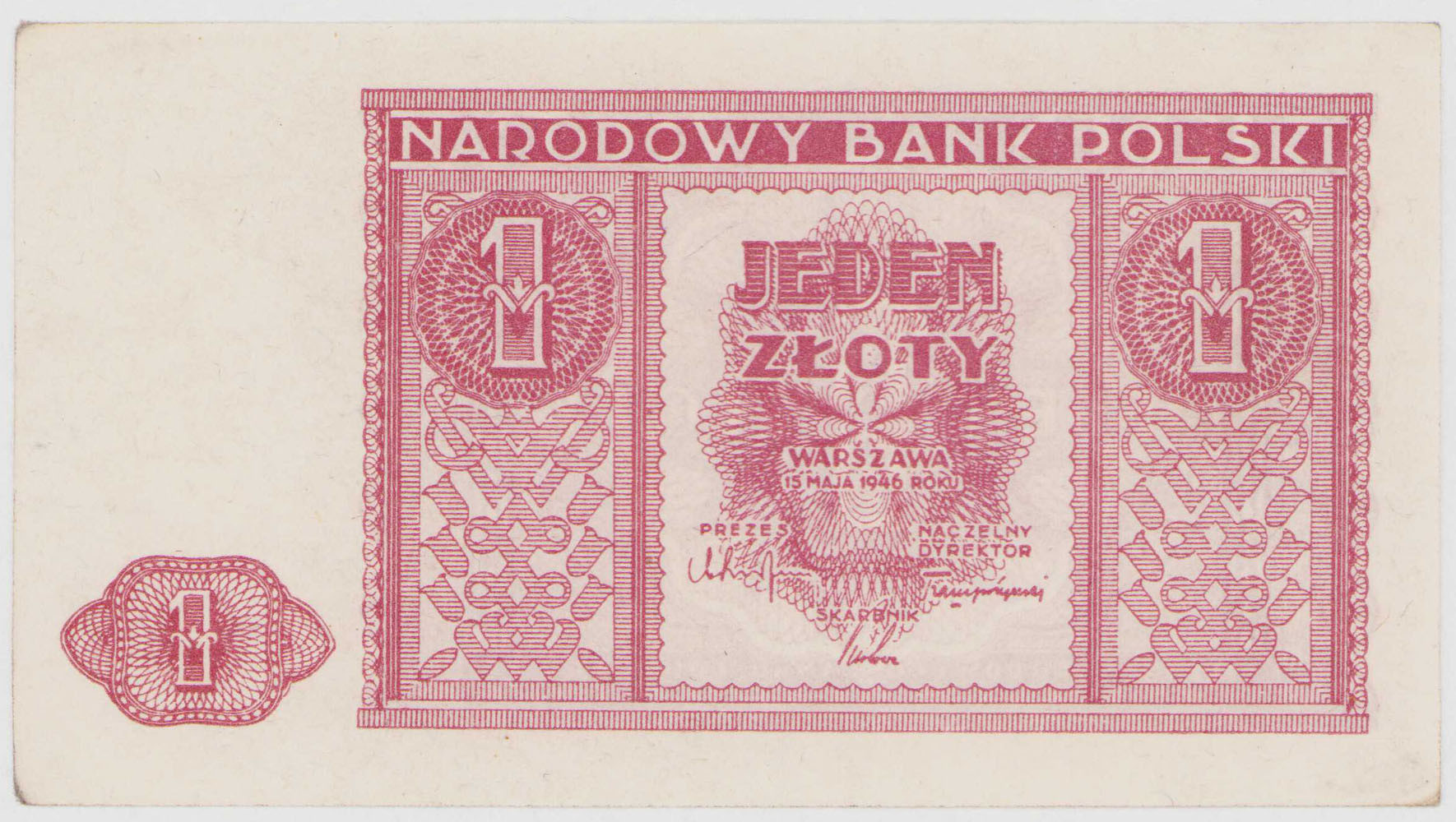 1 złoty 1946